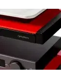 Norstone Esse Hi‑Fi Vinyl – stolik audio 86 cm, półki + miejsce na winyle