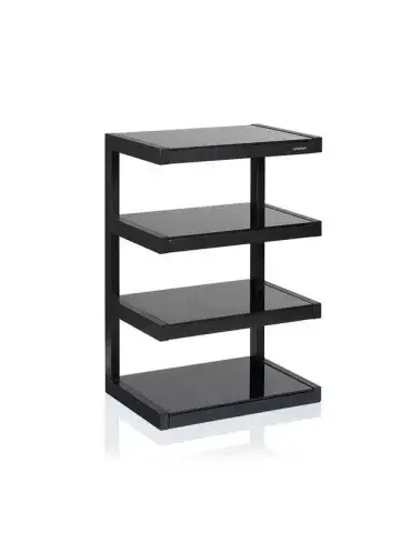 Norstone Esse Hi‑Fi Vinyl – stolik audio 86 cm, półki + miejsce na winyle