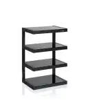 Norstone Esse Hi‑Fi Vinyl – stolik audio 86 cm, półki + miejsce na winyle