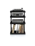 Norstone Esse Hi‑Fi Vinyl – stolik audio/winyl 86 cm, 4 półki, 90 płyt