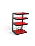 Norstone Esse Hi‑Fi Vinyl – stolik audio/winyl 86 cm, 4 półki, 90 płyt