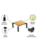 Norstone Spider Base 120 – podstawa 60 cm pod stolik AV/Hi‑Fi, stalowa konstrukcja