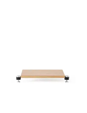 Norstone Copenhagen Base Oak/Black – solidna podstawa Hi‑Fi 6 cm, udźwig 50 kg