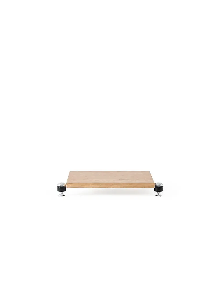 Norstone Copenhagen Base Oak/Black – solidna podstawa Hi‑Fi 6 cm, udźwig 50 kg