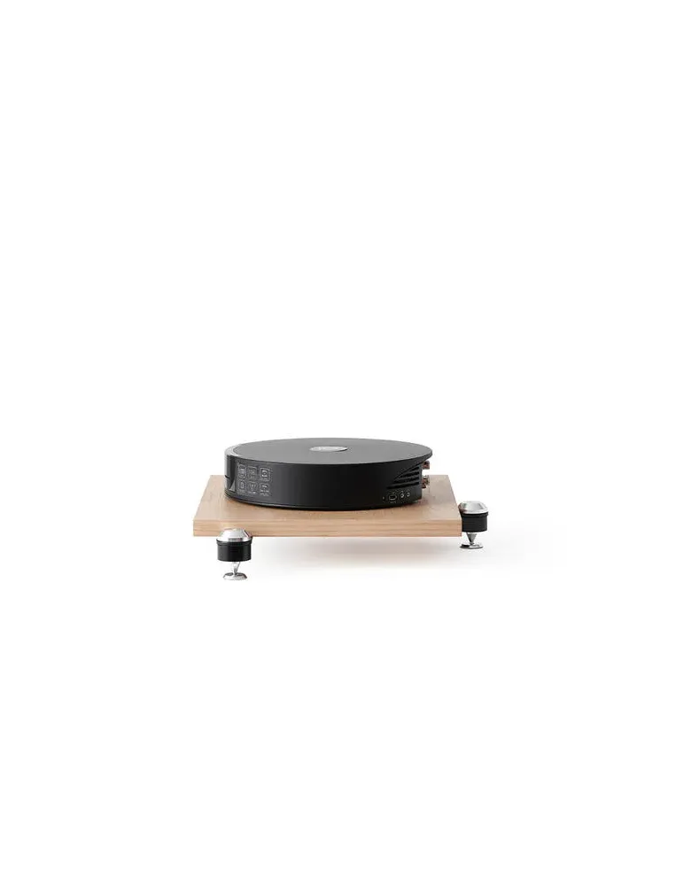 Norstone Copenhagen Base Oak/Black – solidna podstawa Hi‑Fi 6 cm, udźwig 50 kg