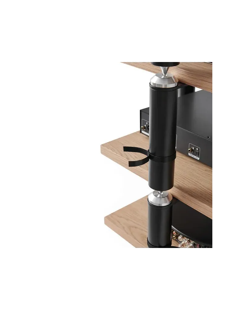 Norstone Copenhagen Module 3 Oak/Black – moduł stolika Hi‑Fi (36 cm)