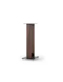 Norstone Alva Plus Walnut/Black – podstawki głośnikowe 68 cm, elegancki design