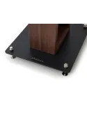 Norstone Alva Plus Walnut/Black – podstawki głośnikowe 68 cm, elegancki design