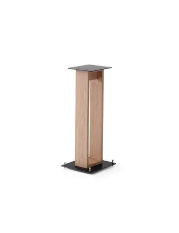 Norstone Alva Plus Walnut/Black – podstawki głośnikowe 68 cm, elegancki design 2