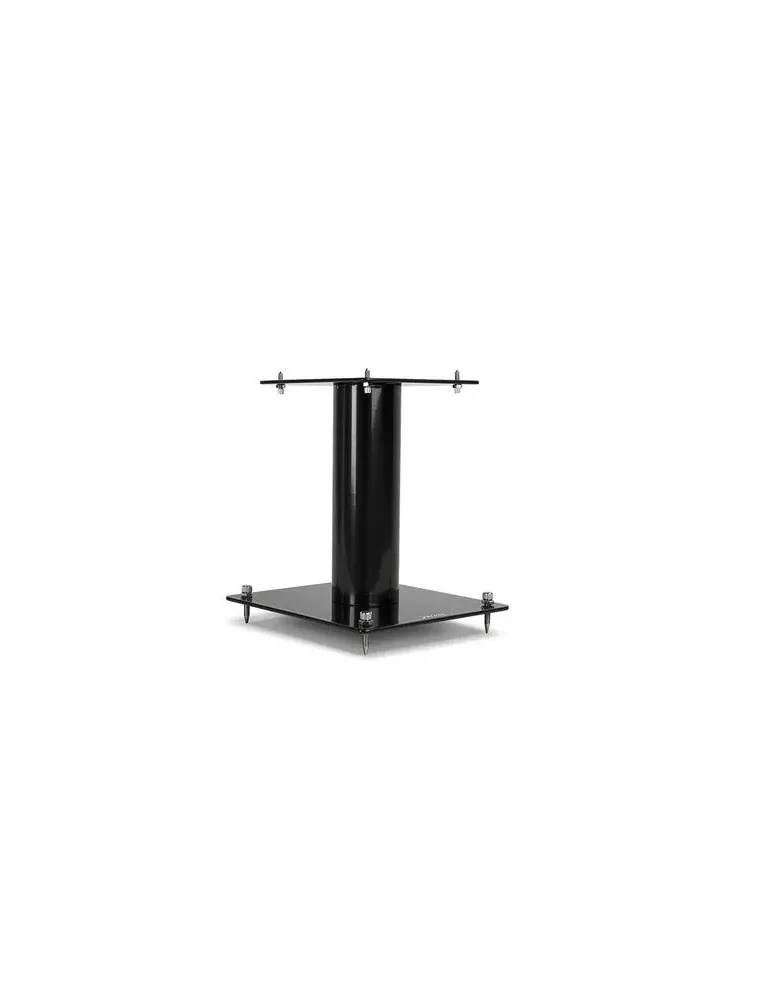Norstone Stylum S Black Satin – podstawki głośnikowe do kompaktowych kolumn