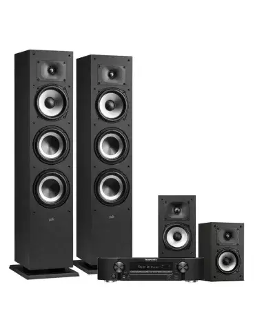 Zestaw 5.0 Marantz NR1510 + Polk Monitor XT – kompaktowe kino domowe