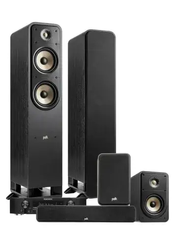 Zestaw Marantz NR1510 + Polk ES55/ES15/ES35C – kompaktowe kino 5.0