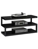 Norstone Esse AV – stolik RTV/Hi-Fi 110 cm, szkło lub drewno, do 80 kg