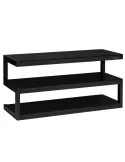 Norstone Esse AV – stolik RTV/Hi-Fi 110 cm, szkło lub drewno, do 80 kg
