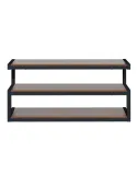 Norstone Esse AV – stolik RTV/Hi-Fi 110 cm, szkło lub drewno, do 80 kg