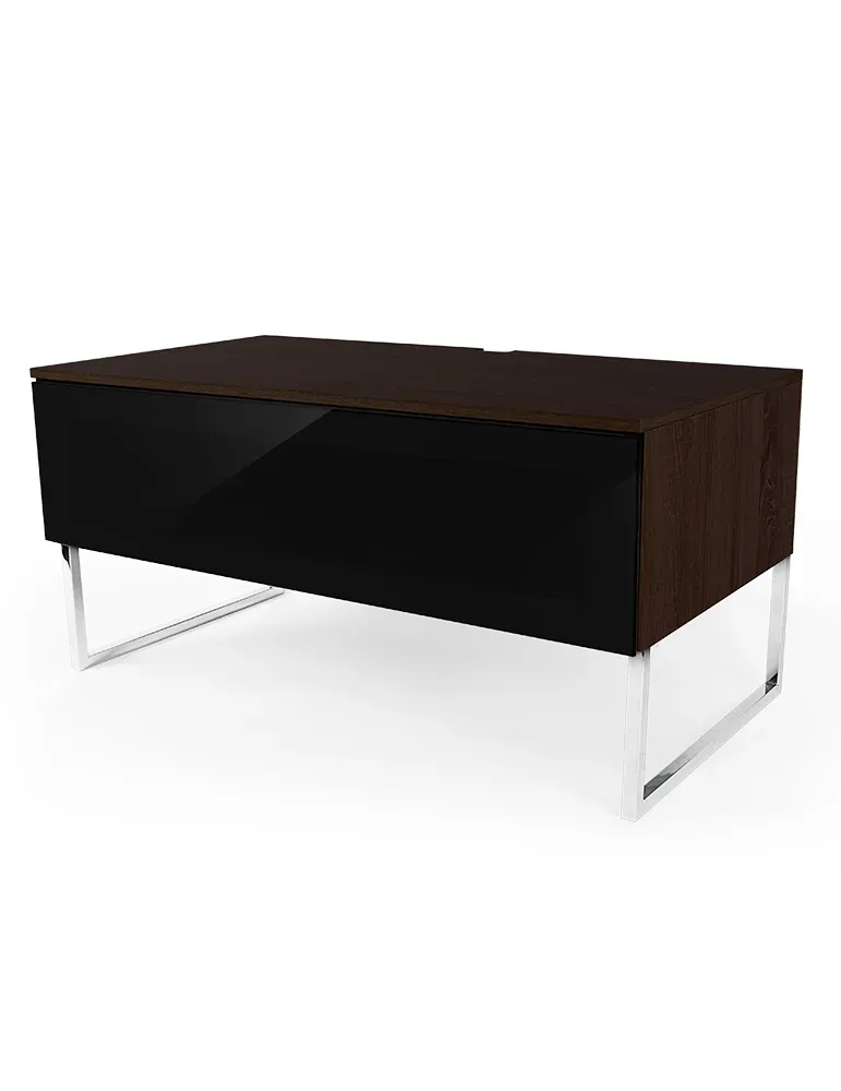 Norstone Khalm AV 100 cm – stolik TV/AV z IR, montaż ścienny lub stojący