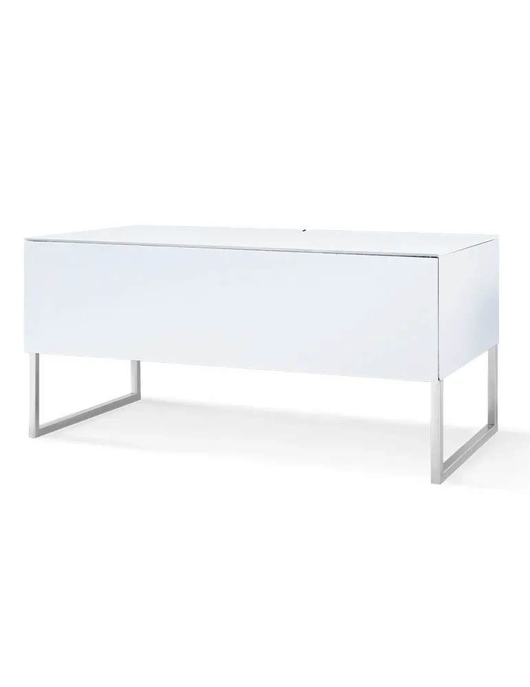 Norstone Khalm AV 100 cm – stolik TV/AV z IR, montaż ścienny lub stojący