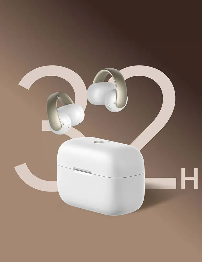 Soundcore AeroClip | Bezprzewodowe słuchawki open-ear