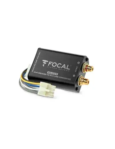 Konwerter RCA Line Focal Car Hilo V3 | Precyzyjny dźwięk