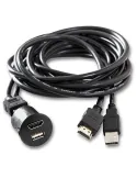 Interfejs USB/AUX ALPINE KCU-1H | Fiat, Citroën, Peugeot