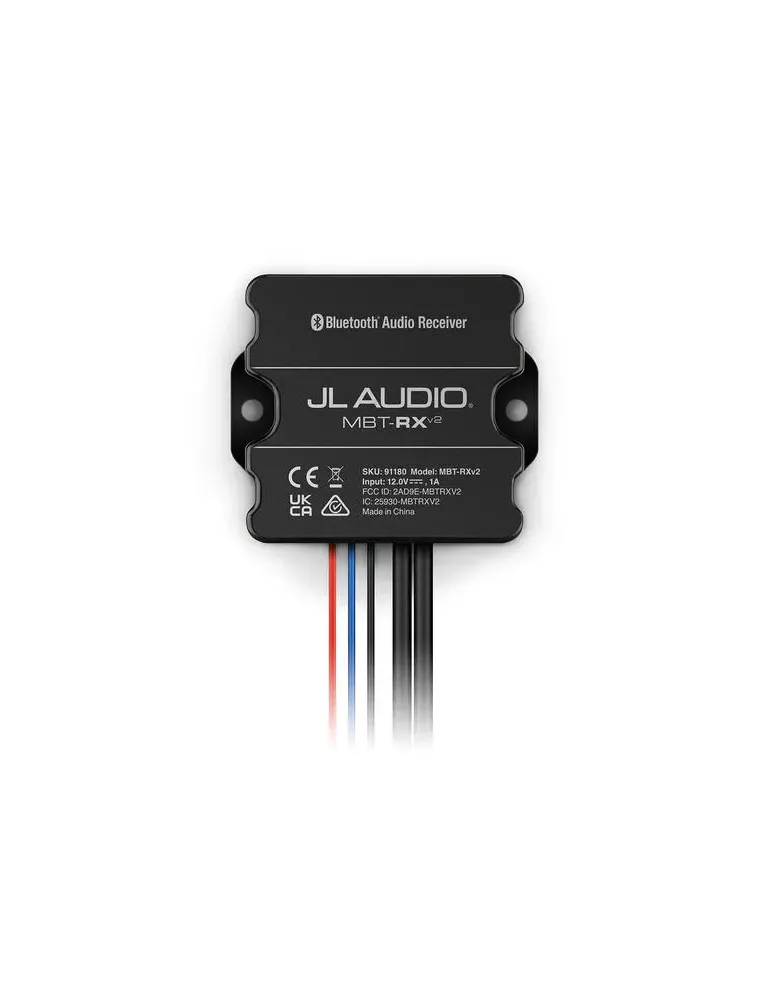 Wodoodporny odbiornik Bluetooth JL AUDIO MBT-RXv2 | Bezprzewodowy