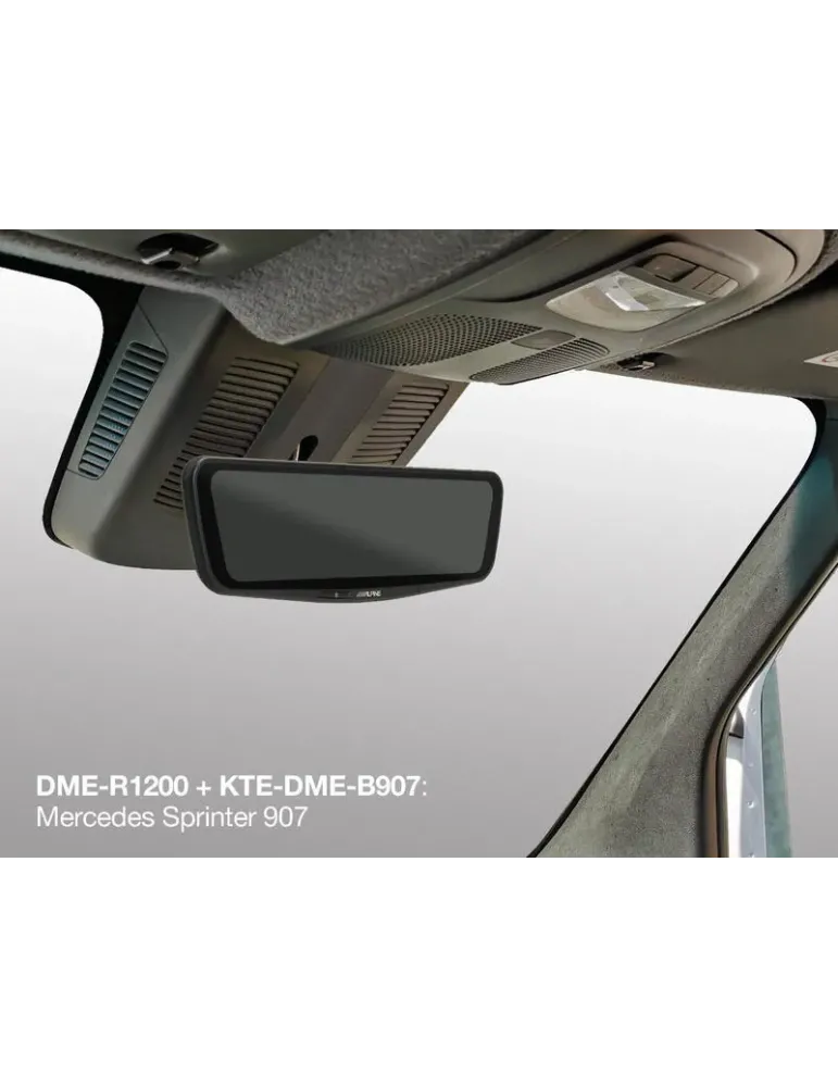 Zestaw montażowy ALPINE KTE-DME-B907 | Mercedes Sprinter