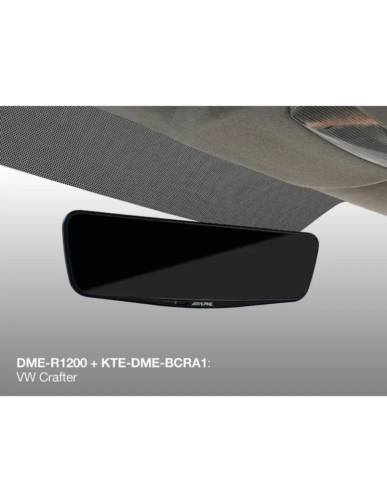 Zestaw instalacyjny ALPINE KTE-DME-BCRA1 | VW Crafter, MAN TGE