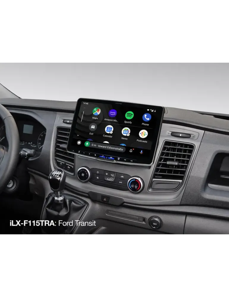 Stacja multimedialna ALPINE ILX-F115TRA | Ford Transit