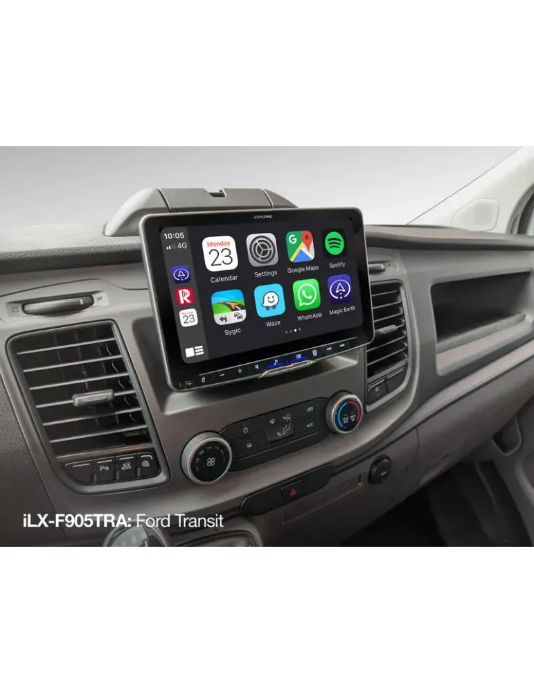 Stacja multimedialna ALPINE ILX-F905TRA | Ford Transit