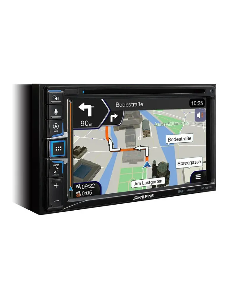 Stacja multimedialna ALPINE INE-W611DC | Nowoczesne audio