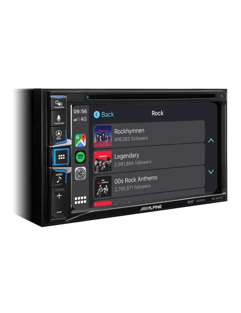 Stacja multimedialna ALPINE INE-W611DC | Nowoczesne audio