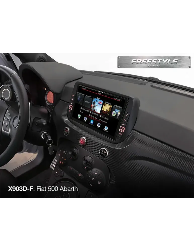 Zaawansowany system nawigacji ALPINE X903D-F | Precyzja i wygoda