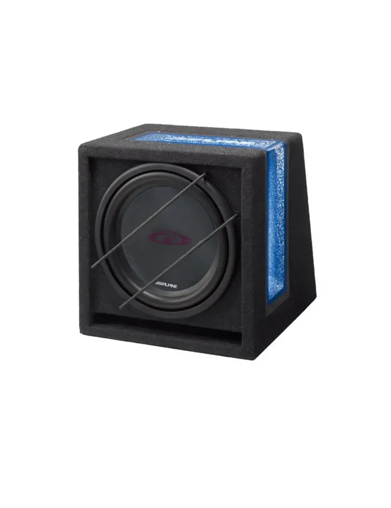 Subwoofer ALPINE SBG-1224BR | Mocny bas 12" | Bass Reflex