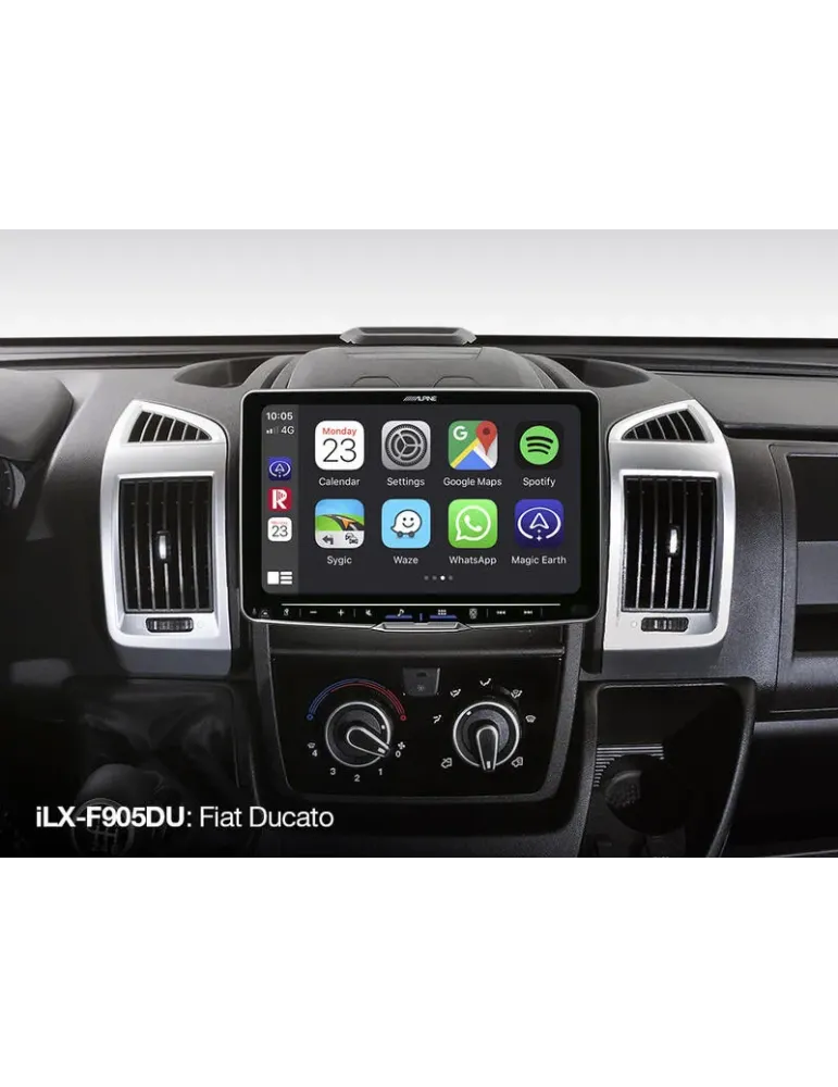 Stacja multimedialna ALPINE ILX-F905DU | Nowoczesne audio