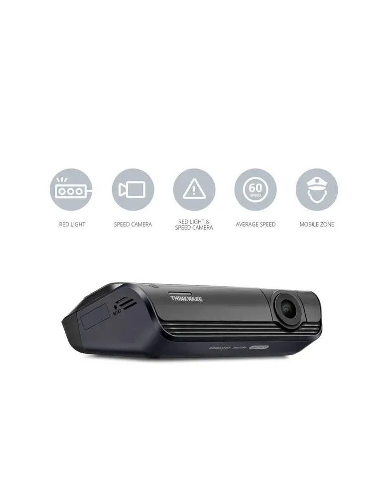 Kamera samochodowa THINKWARE Q1000 | Przód i tył | Bezpieczeństwo