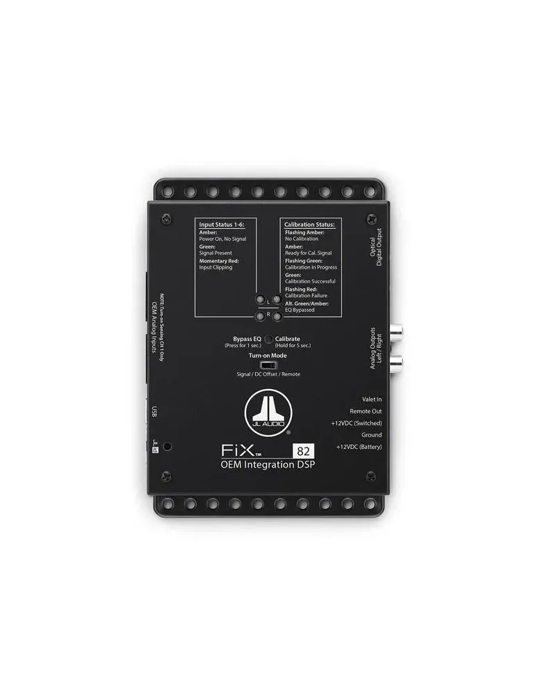 Procesor DSP JL AUDIO FiX-82 | Precyzyjna korekcja dźwięku