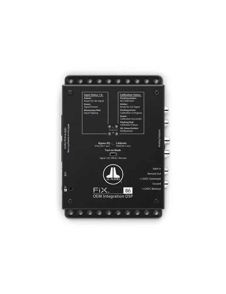 Procesor DSP JL AUDIO FiX-86 | Optymalizacja dźwięku