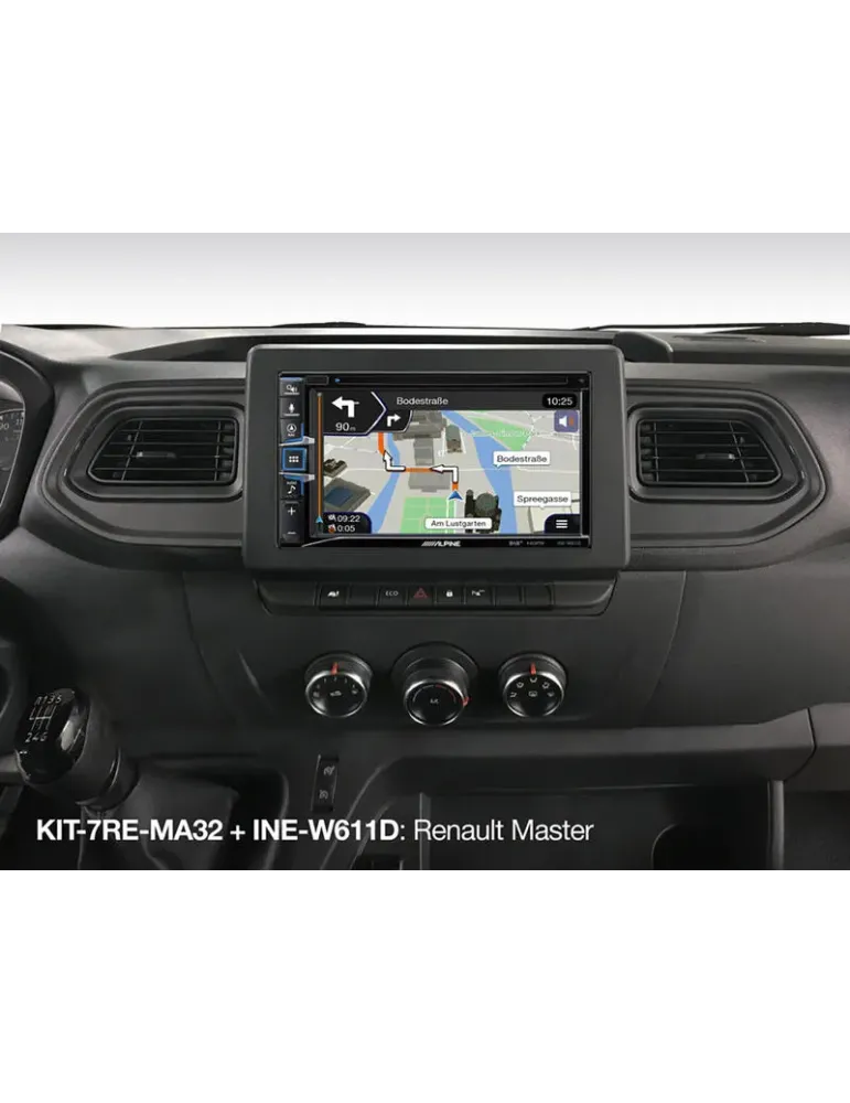 Zestaw instalacyjny ALPINE KIT-7RE-MA32 | Renault, Opel, Nissan