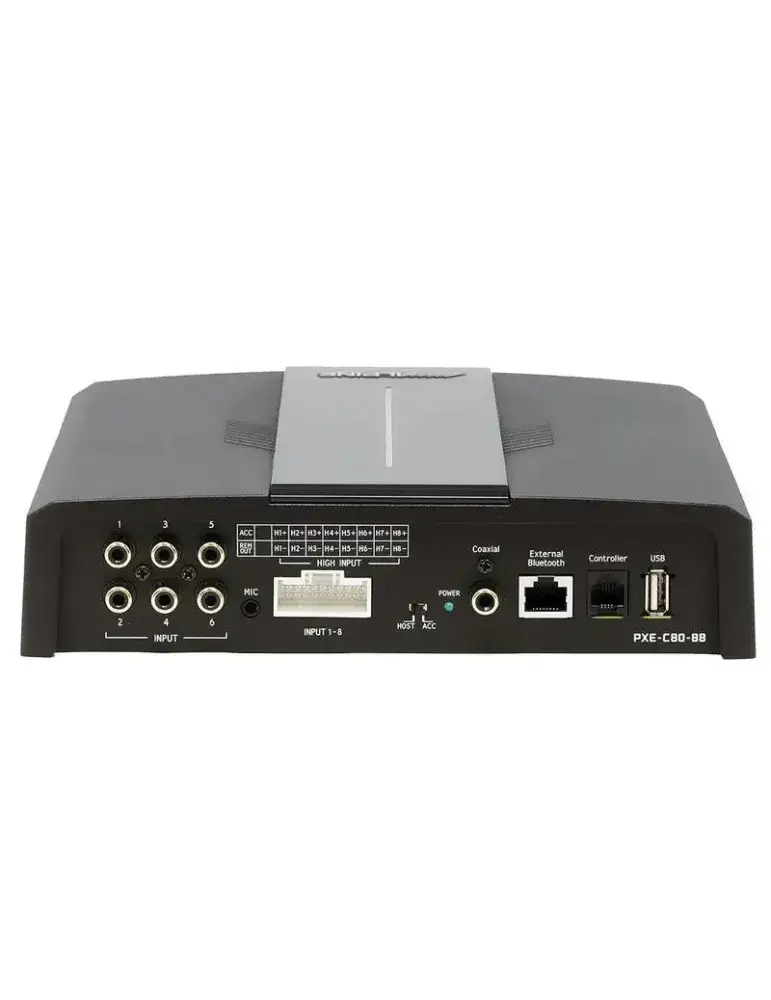 Procesor dźwięku ALPINE PXE-C80-88 | 8 kanałów | Automatyczne dostraja