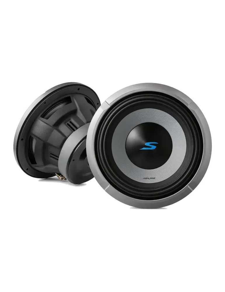 Subwoofer ALPINE S2-W10D4 | 10" Dwucewkowy | 4 Ω