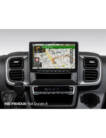 Nawigacja ALPINE INE-F904-DU8 | Fiat Ducato 8 | Zaawansowana