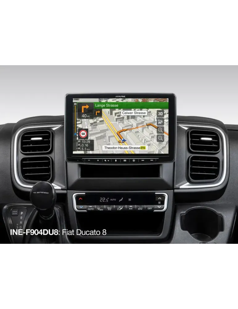 Nawigacja ALPINE INE-F904-DU8 | Fiat Ducato 8 | Zaawansowana