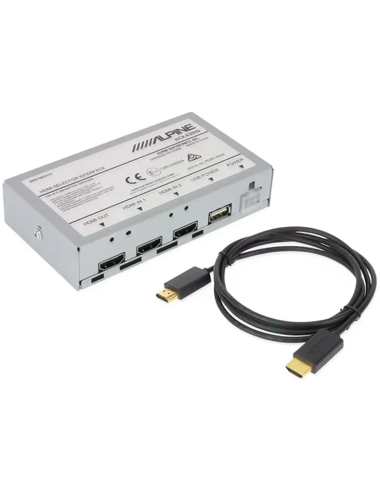 Selektor HDMI ALPINE KCX-630HD | Wysoka jakość audio i wideo
