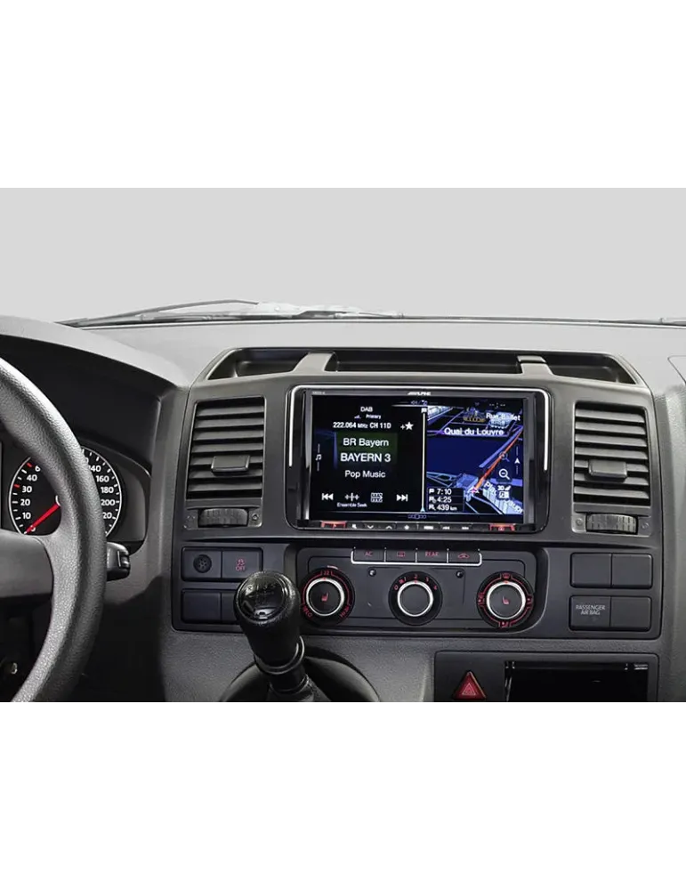 Zestaw instalacyjny ALPINE KIT-802T5 | Volkswagen T5 Facelift