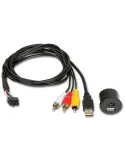 Interfejs USB/AUX ALPINE KCU-1A | Fiat, Citroën, Peugeot