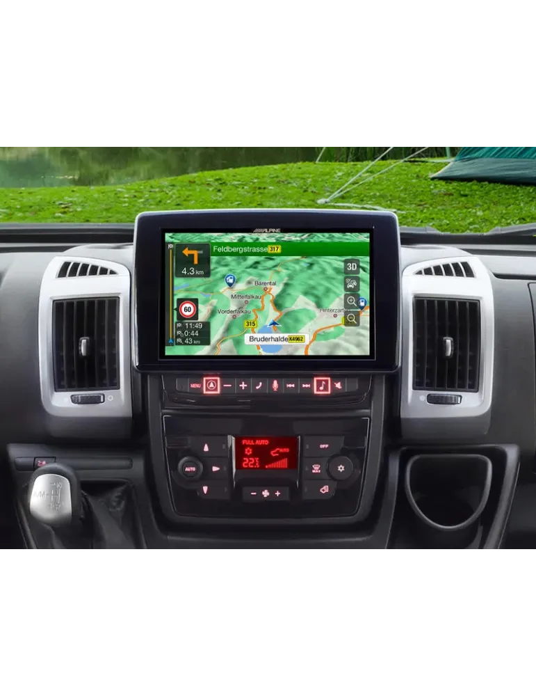 Stacja nawigacyjna ALPINE X903D-DU | Fiat Ducato 3, Citroen Jumper 2