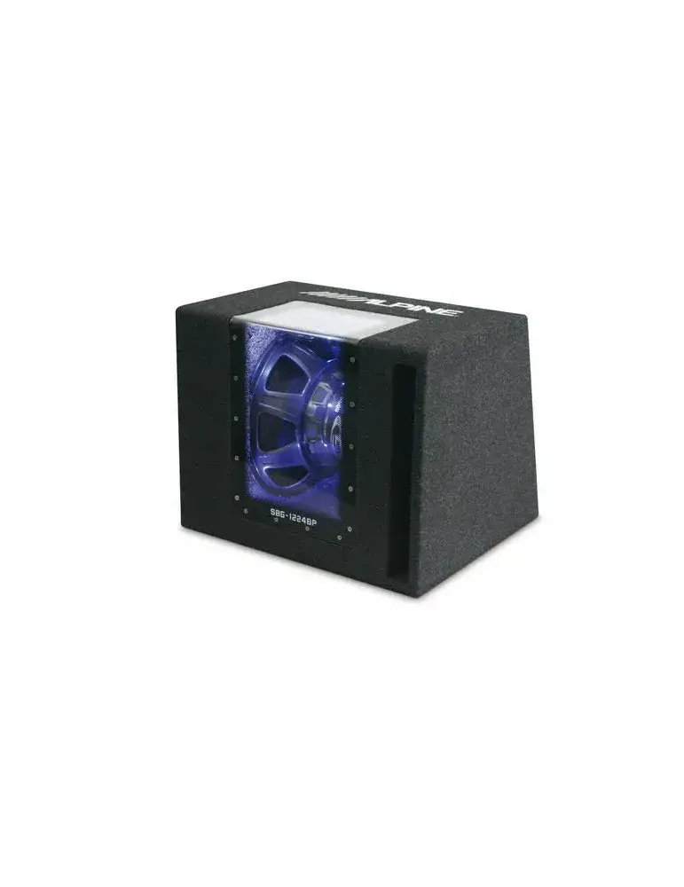 Subwoofer ALPINE SBG-1224BP | 12" Band Pass | Głęboki bas