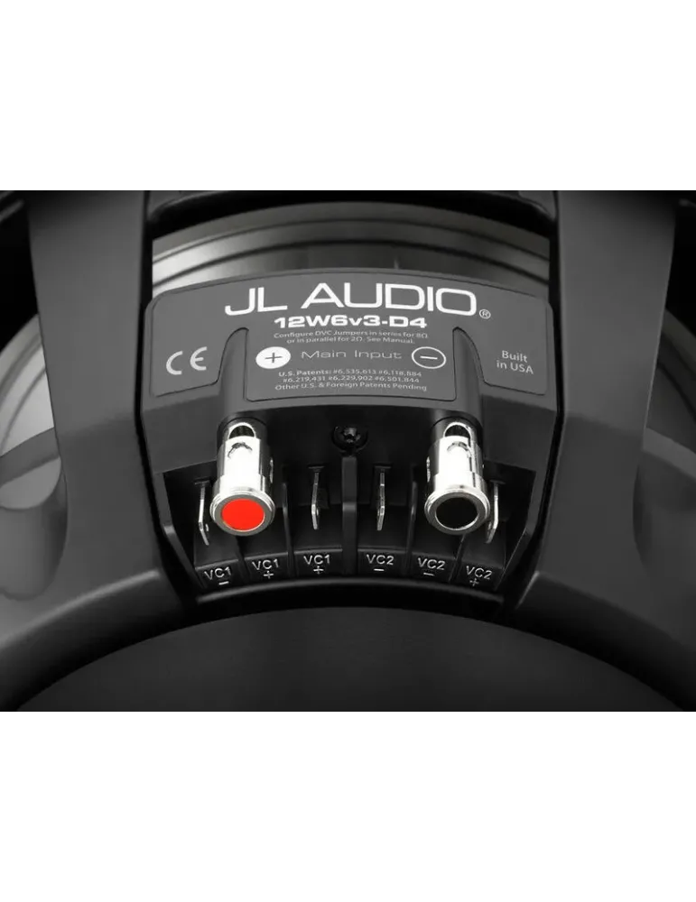 Subwoofer JL AUDIO 12W6v3-D4 | 12" | Mocny bas