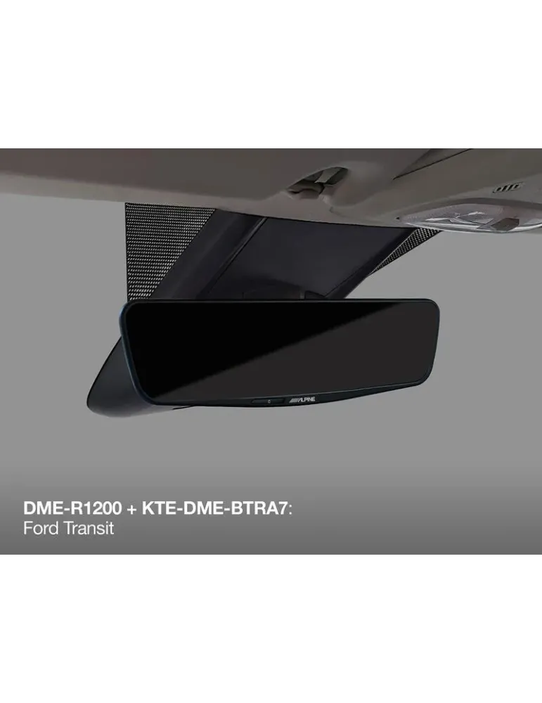 Zestaw montażowy ALPINE KTE-DME-BTRA7 | Ford Transit Custom