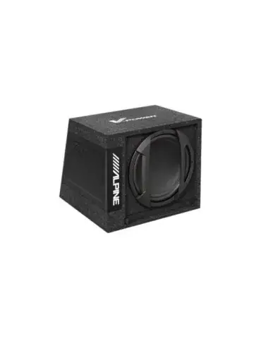 Subwoofer aktywny ALPINE SWD-355 | Mocny bas 12" | Kompaktowy